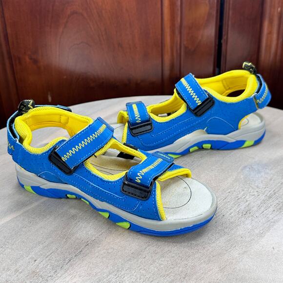 Kids Sandals Rabbit Unisex Size 1 US 32 EU Kids Blue Fisherman Sandals - Picture 4 of 12